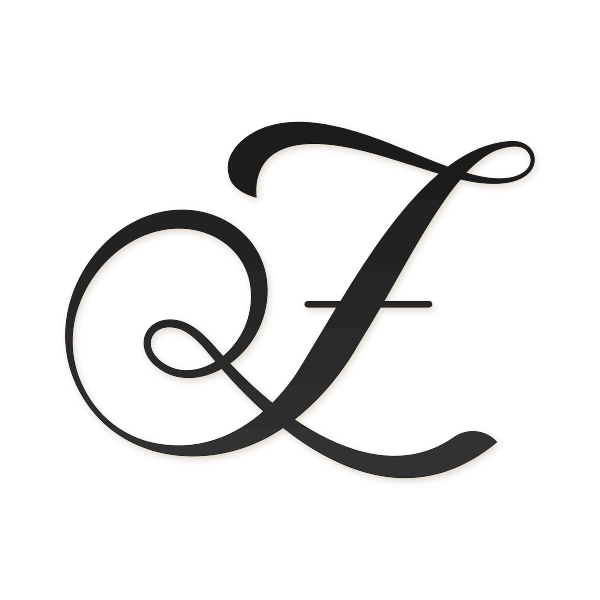 Letra Z cursiva elegante para imprimir gratis en PDF