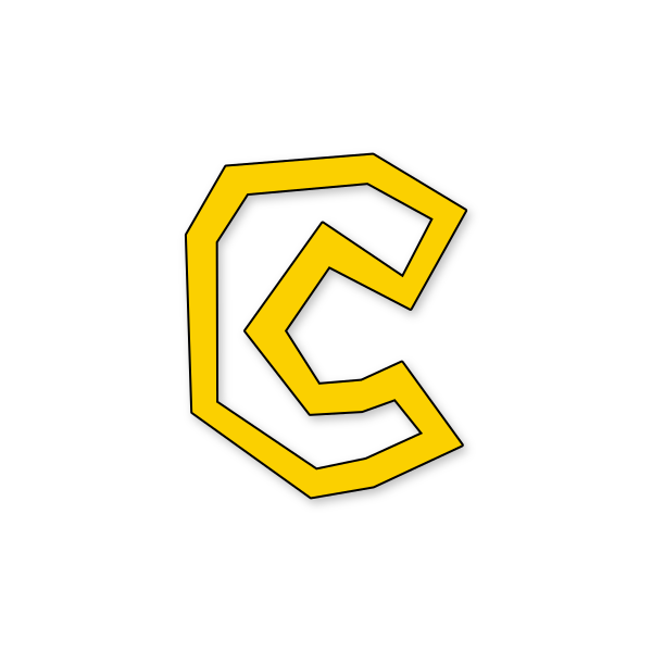 Letra C estilo Estilo Mario Bros