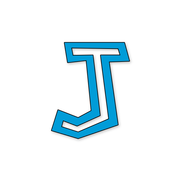 Letra J Mario Bros para imprimir en PDF