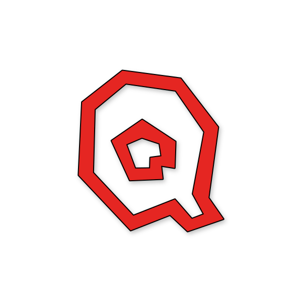 Letra Q Mario Bros para imprimir en PDF