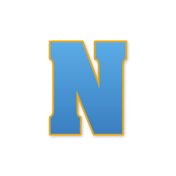 Letra N estilo Paw Patrol para imprimir gratis en PDF