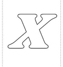 letra-x-mayuscula-para-imprimir-estilo-serif